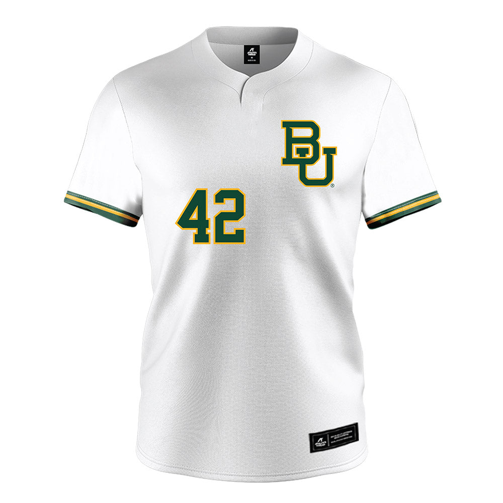 Baylor - NCAA Softball : Karynton Dawson - White Jersey-0