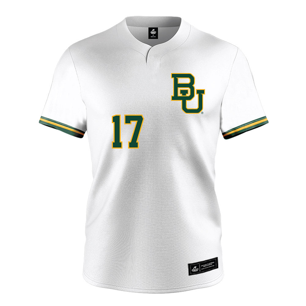 Baylor - NCAA Softball : Georgia Lindsey - White Jersey-0