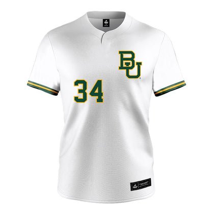 Baylor - NCAA Softball : Jensen Vienne - White Jersey-0