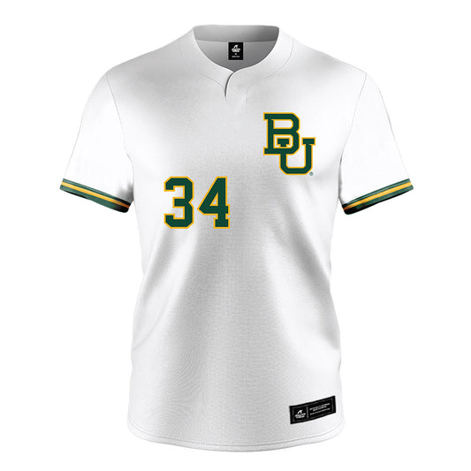 Baylor - NCAA Softball : Jensen Vienne - White Jersey-0