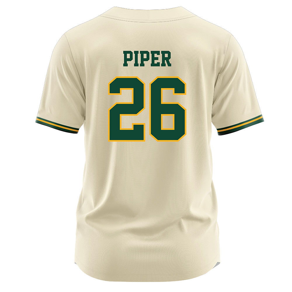 Baylor - NCAA Softball : Faith Piper - Cream Jersey-1