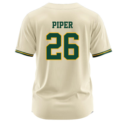 Baylor - NCAA Softball : Faith Piper - Cream Jersey-1