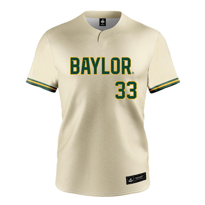 Baylor - NCAA Softball : Olivia Buettner - Cream Jersey-0