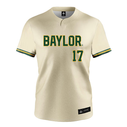 Baylor - NCAA Softball : Gigi Lindsey - Cream Jersey-0