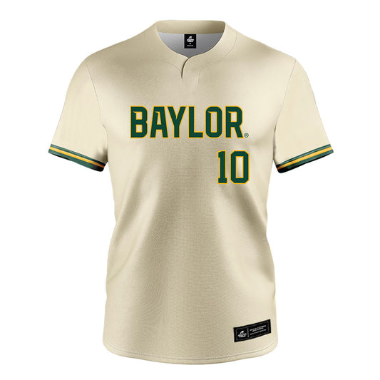 Baylor - NCAA Softball : Paige King - Cream Jersey-0
