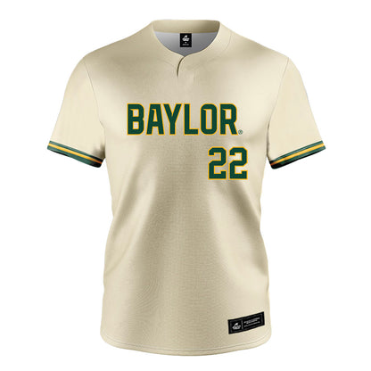 Baylor - NCAA Softball : Ana Watson - Cream Jersey-0