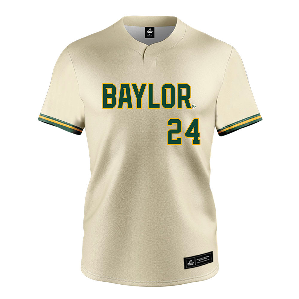 Baylor - NCAA Softball : Jayden King - Cream Jersey-0