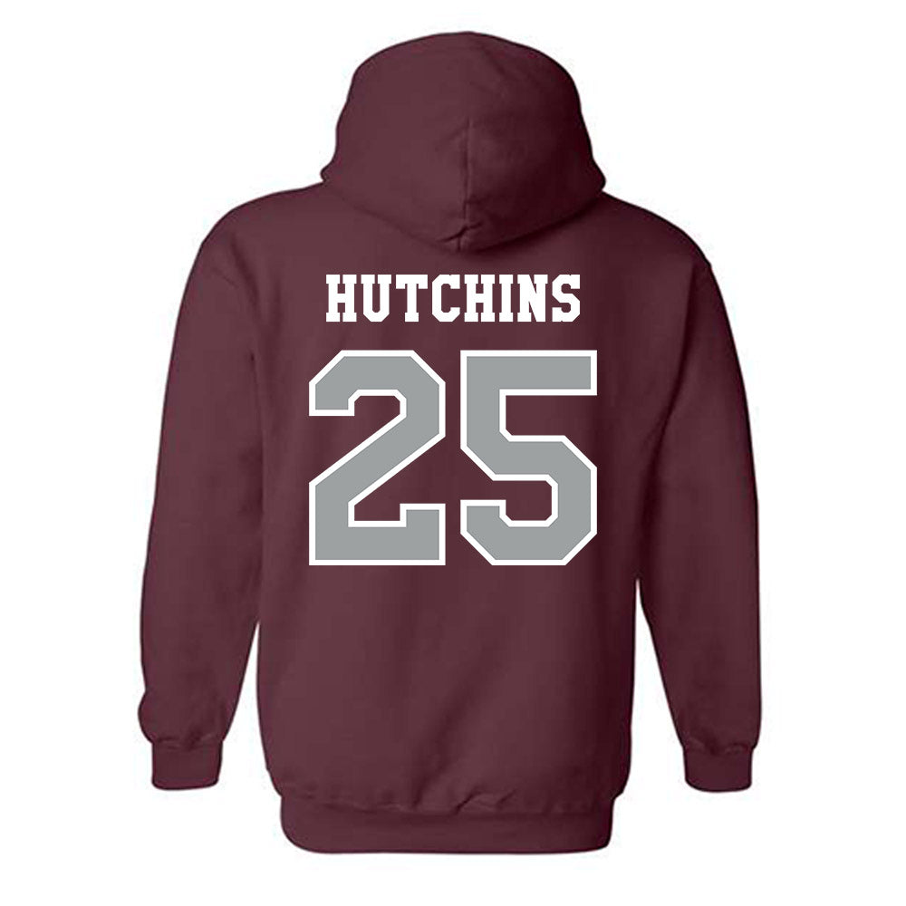 Texas A&M - NCAA Men's Soccer : Savannah Hutchins - Classic Shersey Hooded Sweatshirt-1