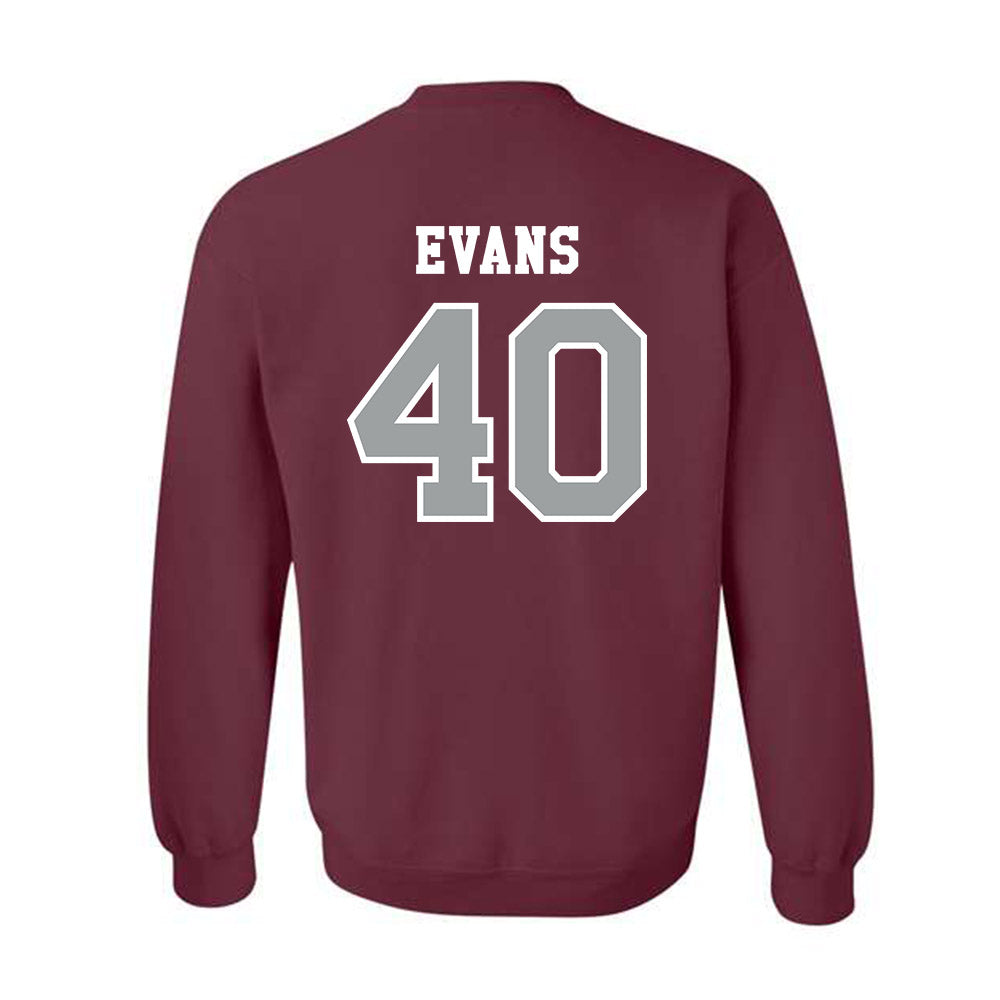 Texas A&M - NCAA Football : Gray Evans - Classic Shersey Crewneck Sweatshirt-1