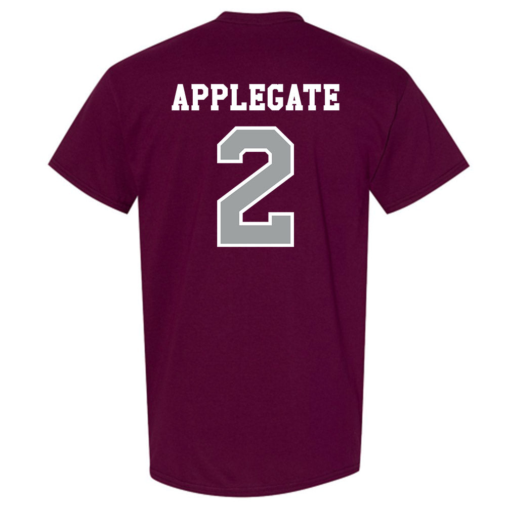 Texas A&M - NCAA Women's Volleyball : Addi Applegate - Classic Shersey T-Shirt-1