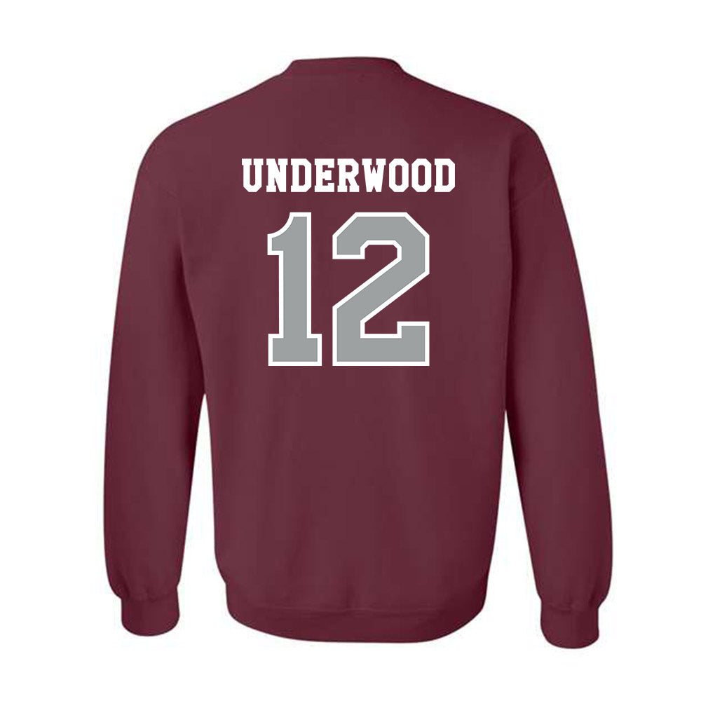 Texas A&M - NCAA Women's Volleyball : Ava Underwood - Classic Shersey Crewneck Sweatshirt-1