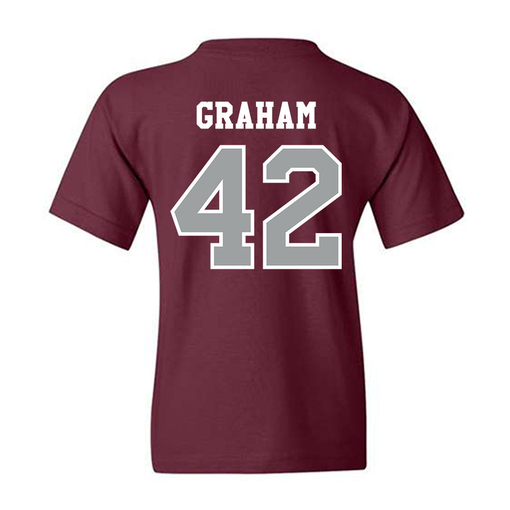 Texas A&M - NCAA Football : Jackson Graham - Classic Shersey Youth T-Shirt-1