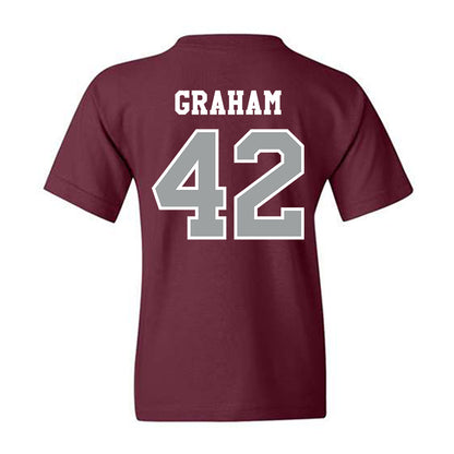 Texas A&M - NCAA Football : Jackson Graham - Classic Shersey Youth T-Shirt-1