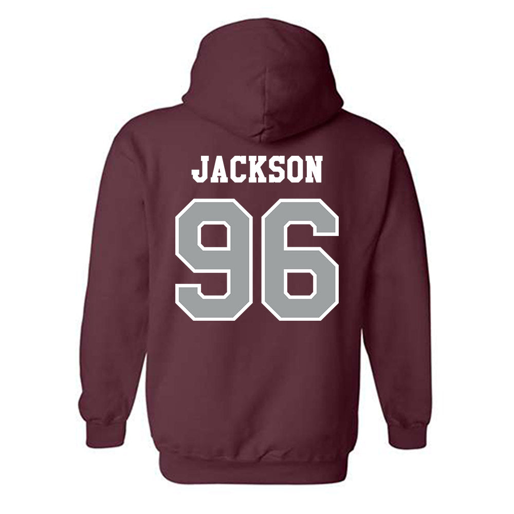 Texas A&M - NCAA Football : Nathan Jackson - Classic Shersey Hooded Sweatshirt-1