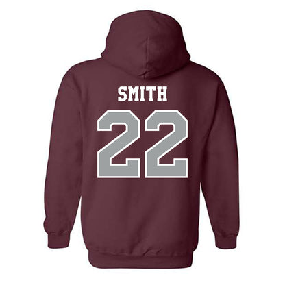 Texas A&M - NCAA Football : EJ Smith - Classic Shersey Hooded Sweatshirt-1
