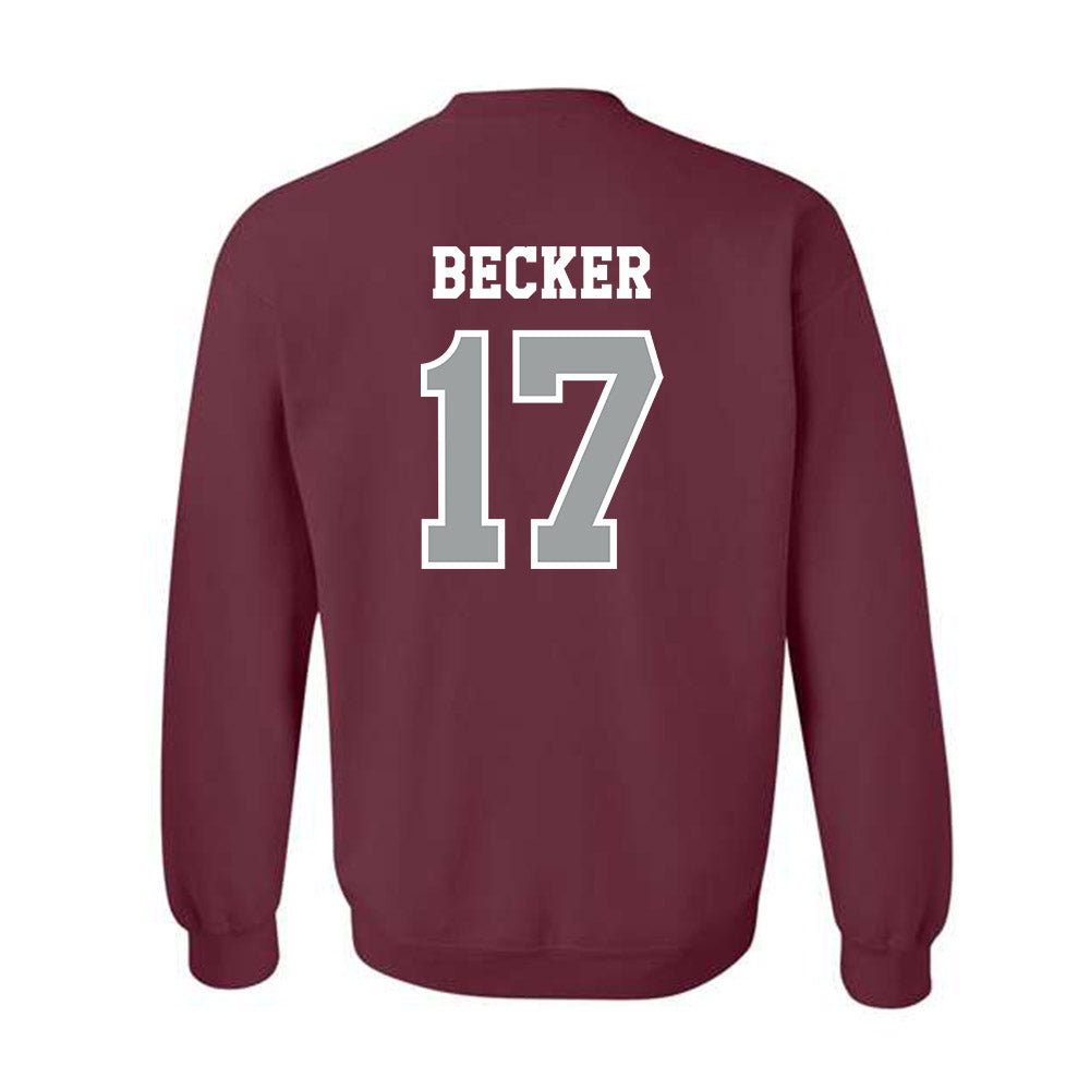 Texas A&M - NCAA Baseball : Zane Becker - Classic Shersey Crewneck Sweatshirt-1