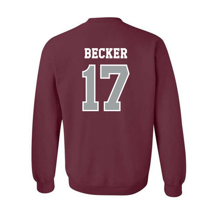 Texas A&M - NCAA Baseball : Zane Becker - Classic Shersey Crewneck Sweatshirt-1