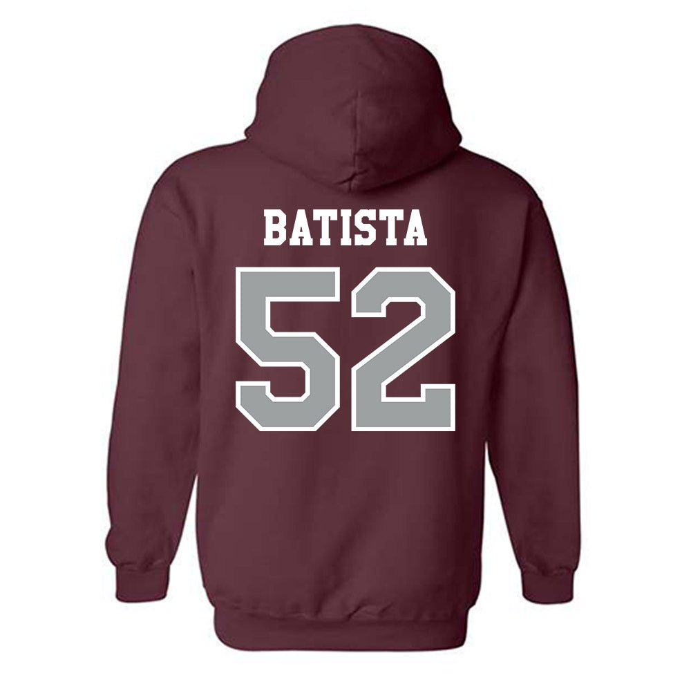 Texas A&M - NCAA Baseball : Elijah Batista - Classic Shersey Hooded Sweatshirt-1