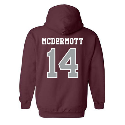 Texas A&M - NCAA Men's Basketball : Chris Mcdermott - Classic Shersey Hooded Sweatshirt-1