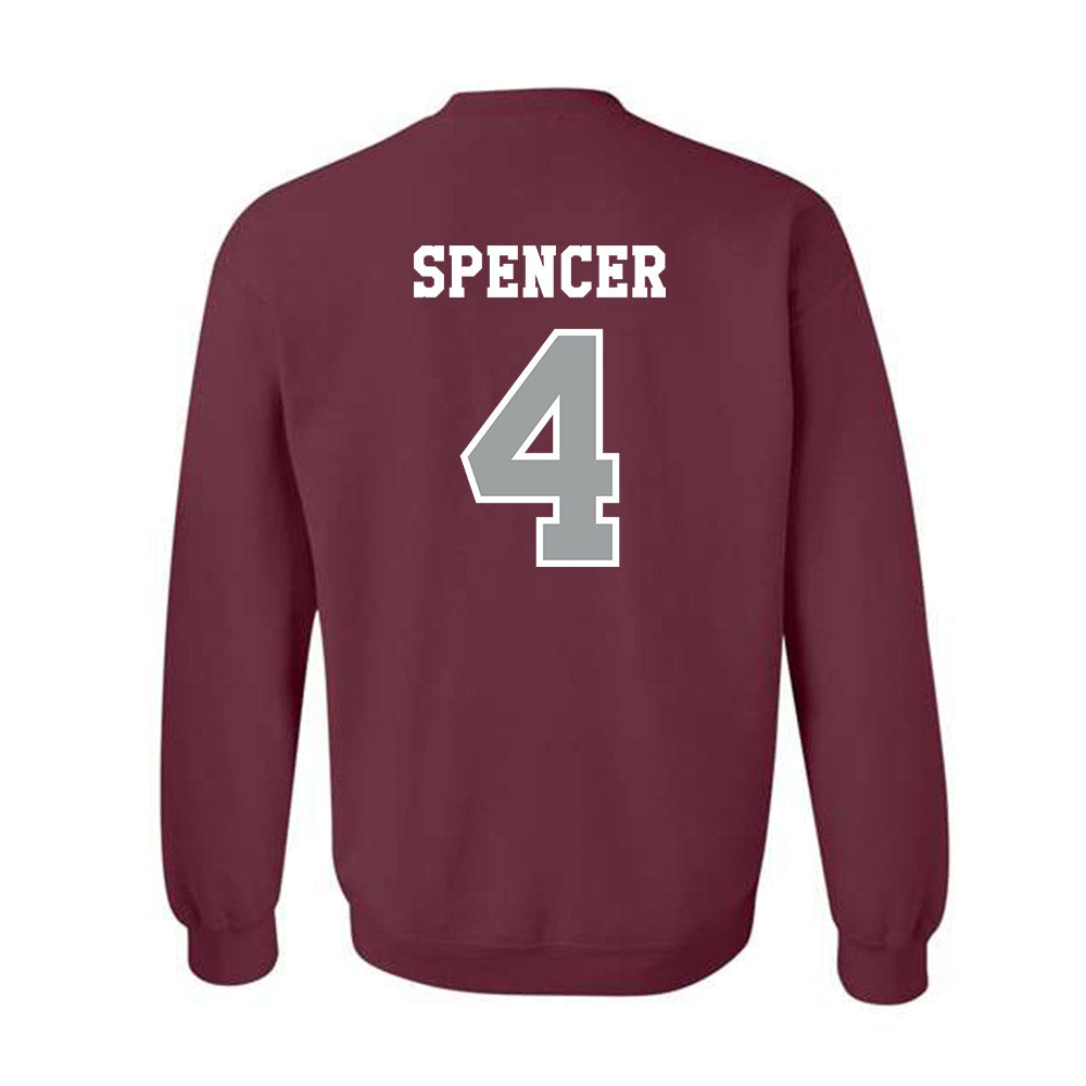 Texas A&M - NCAA Women's Basketball : Chaney Spencer - Classic Shersey Crewneck Sweatshirt-1