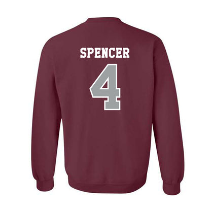 Texas A&M - NCAA Women's Basketball : Chaney Spencer - Classic Shersey Crewneck Sweatshirt-1