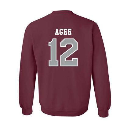 Texas A&M - NCAA Men's Basketball : Rashaun Agee - Classic Shersey Crewneck Sweatshirt-1
