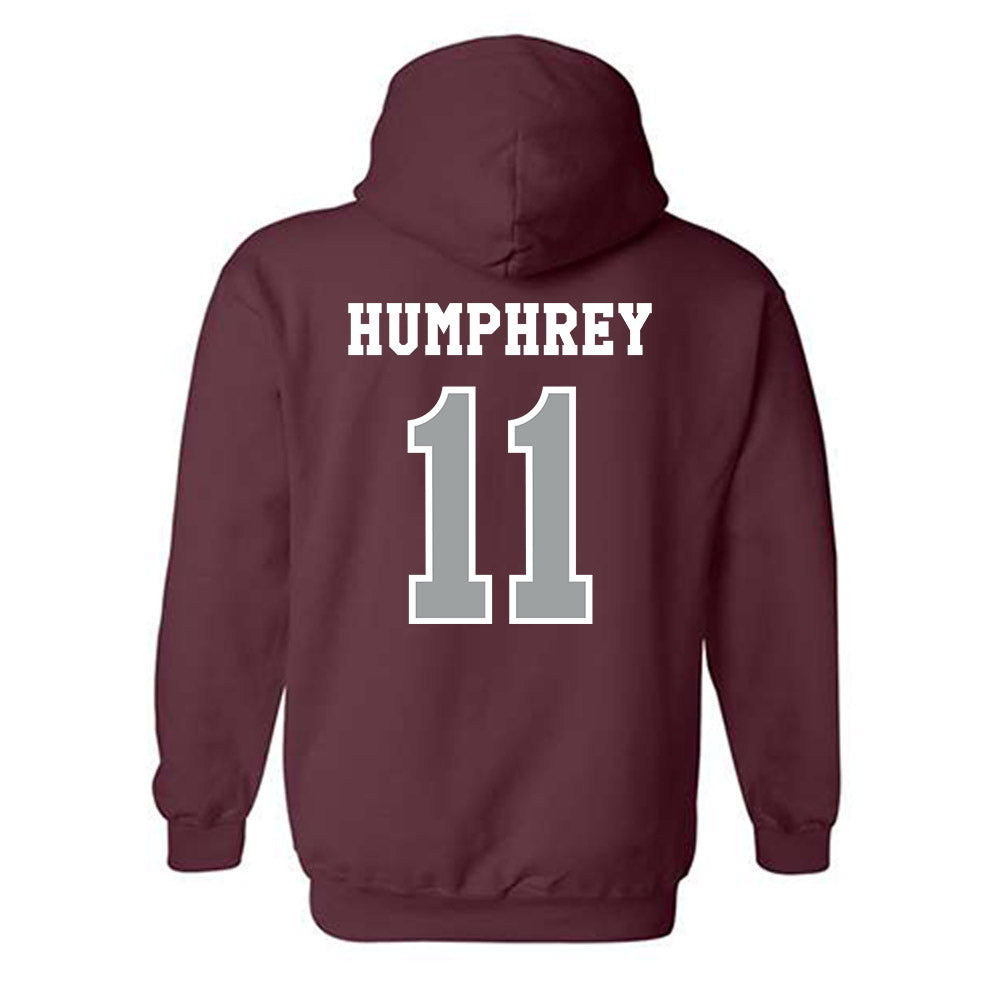 Texas A&M - NCAA Women's Volleyball : Taylor Humphrey - Classic Shersey Hooded Sweatshirt-1