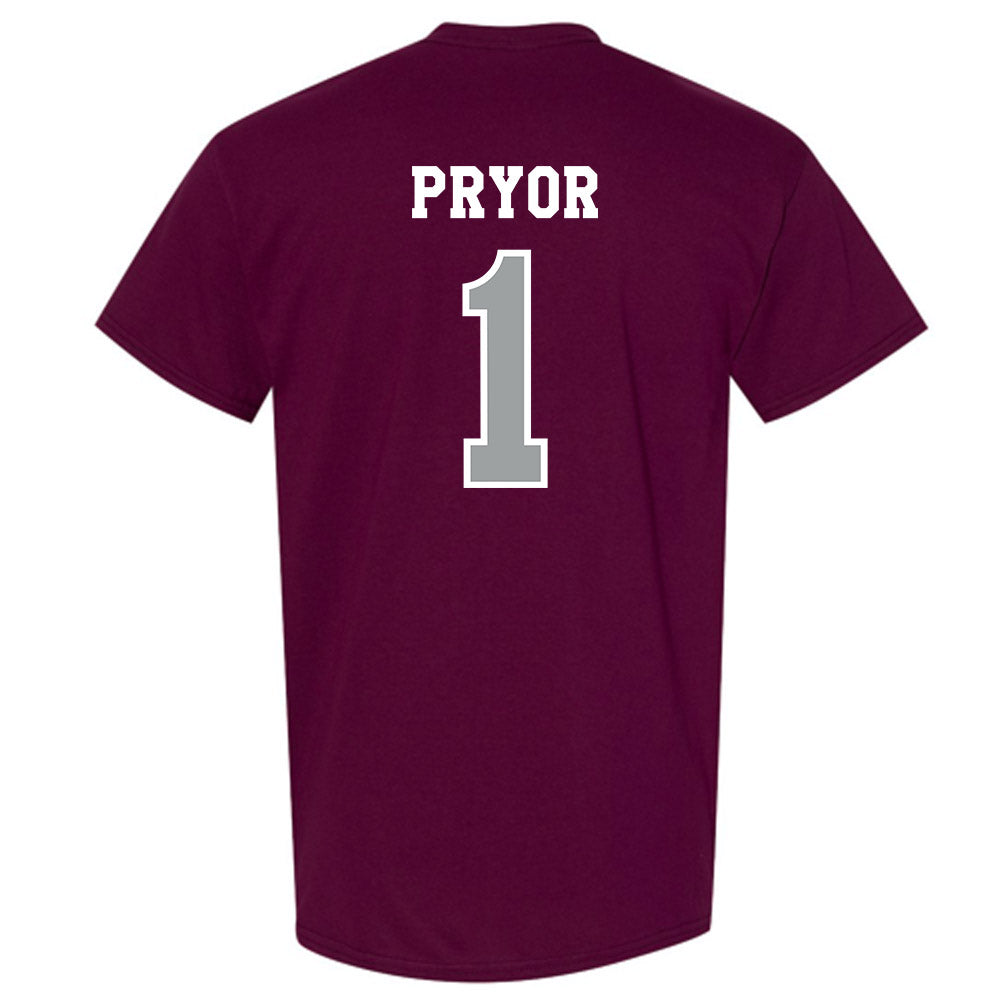 Texas A&M - NCAA Women's Basketball : Ny'Ceara Pryor - Classic Shersey T-Shirt-1