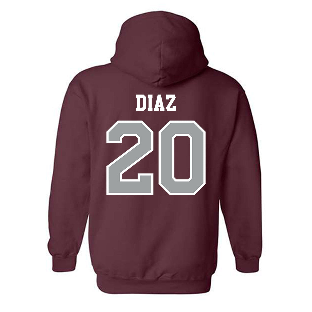 Texas A&M - NCAA Women's Soccer : Leah Diaz - Classic Shersey Hooded Sweatshirt-1