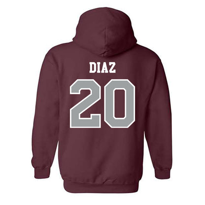 Texas A&M - NCAA Women's Soccer : Leah Diaz - Classic Shersey Hooded Sweatshirt-1