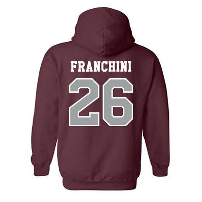 Texas A&M - NCAA Women's Basketball : Anita Franchini - Classic Shersey Hooded Sweatshirt-1