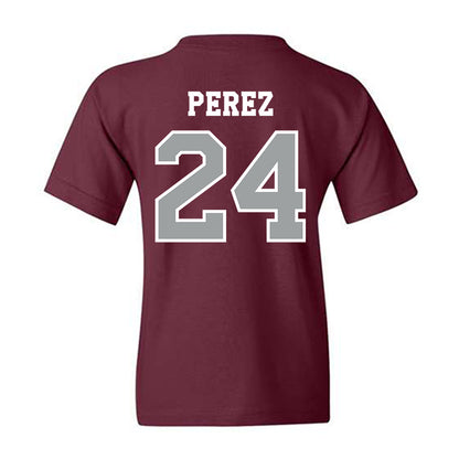 Texas A&M - NCAA Softball : Mya Perez - Classic Shersey Youth T-Shirt-1