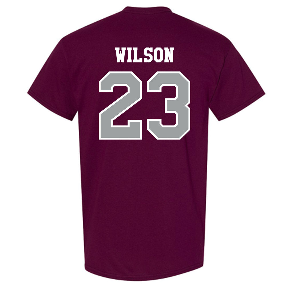 Texas A&M - NCAA Baseball : Jorian Wilson - Classic Shersey T-Shirt-1