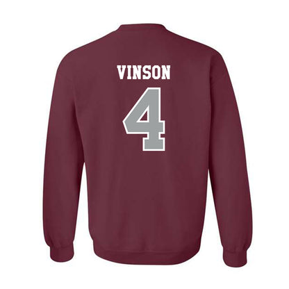 Texas A&M - NCAA Men's Basketball : Jamie Vinson - Classic Shersey Crewneck Sweatshirt-1