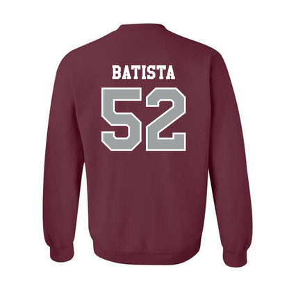 Texas A&M - NCAA Baseball : Elijah Batista - Classic Shersey Crewneck Sweatshirt-1