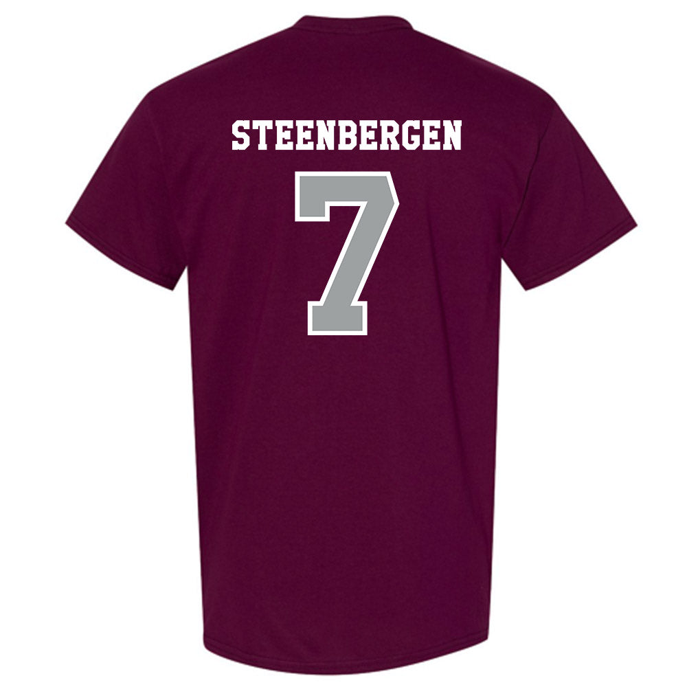 Texas A&M - NCAA Women's Basketball : Pien Steenbergen - Classic Shersey T-Shirt-1
