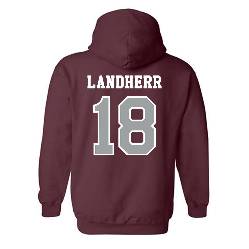 Texas A&M - NCAA Women's Soccer : Lucy Landherr - Classic Shersey Hooded Sweatshirt-1