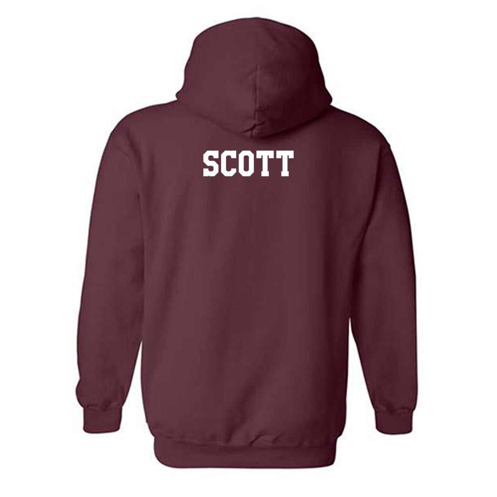 Texas A&M - NCAA Men's Track & Field : Jaqualon Scott - Classic Shersey Hooded Sweatshirt-1