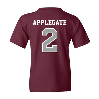 Texas A&M - NCAA Women's Volleyball : Addi Applegate - Classic Shersey Youth T-Shirt-1