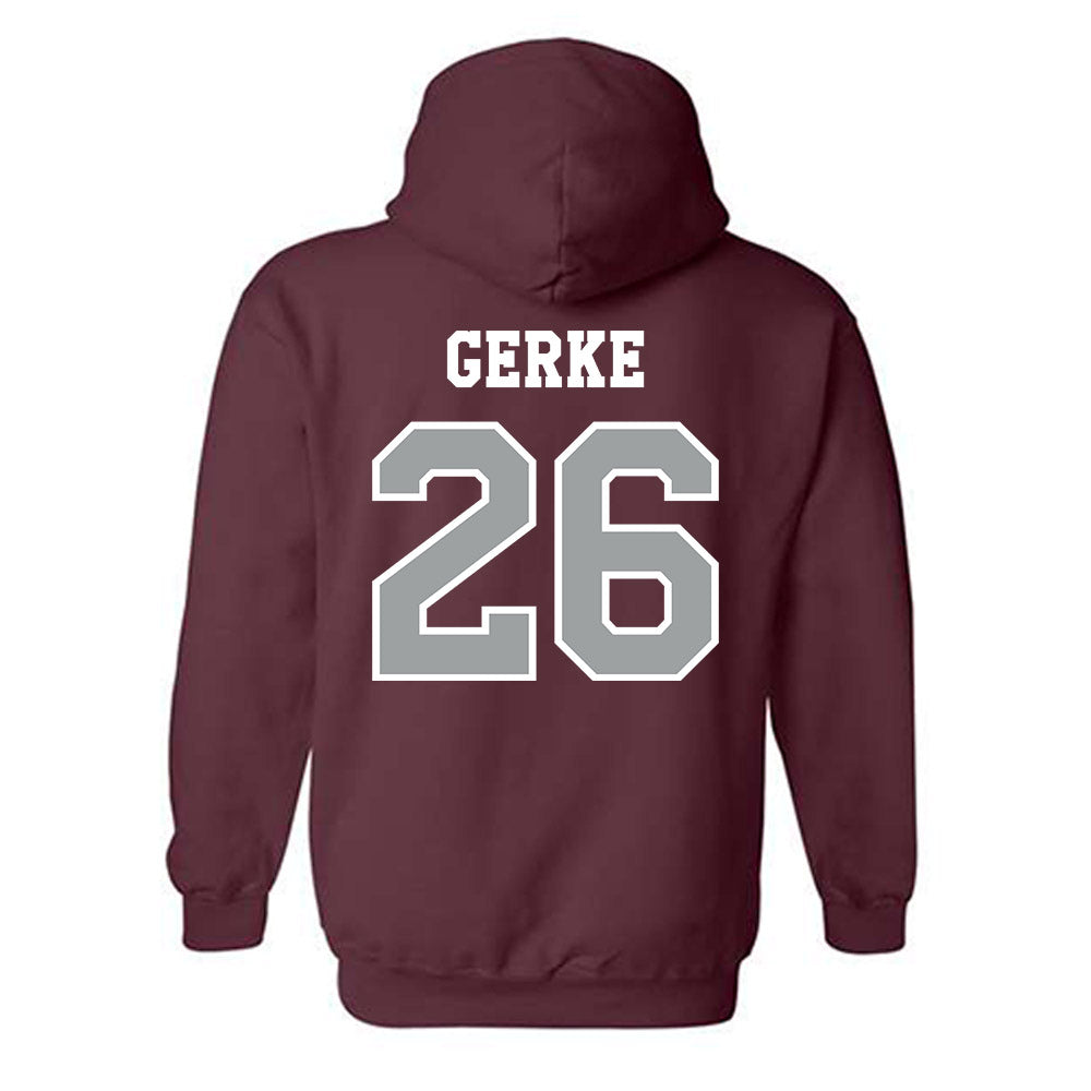Texas A&M - NCAA Football : Layne Gerke - Classic Shersey Hooded Sweatshirt-1