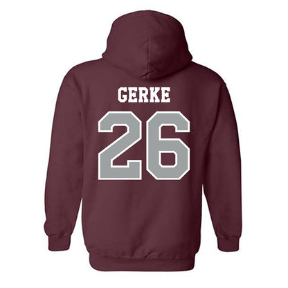 Texas A&M - NCAA Football : Layne Gerke - Classic Shersey Hooded Sweatshirt-1