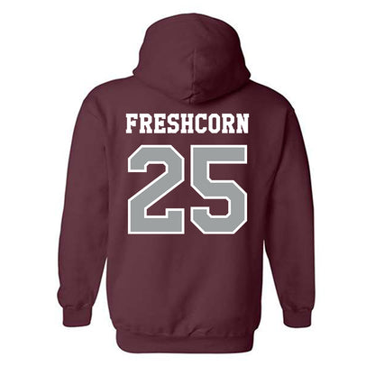 Texas A&M - NCAA Baseball : Clayton Freshcorn - Classic Shersey Hooded Sweatshirt-1