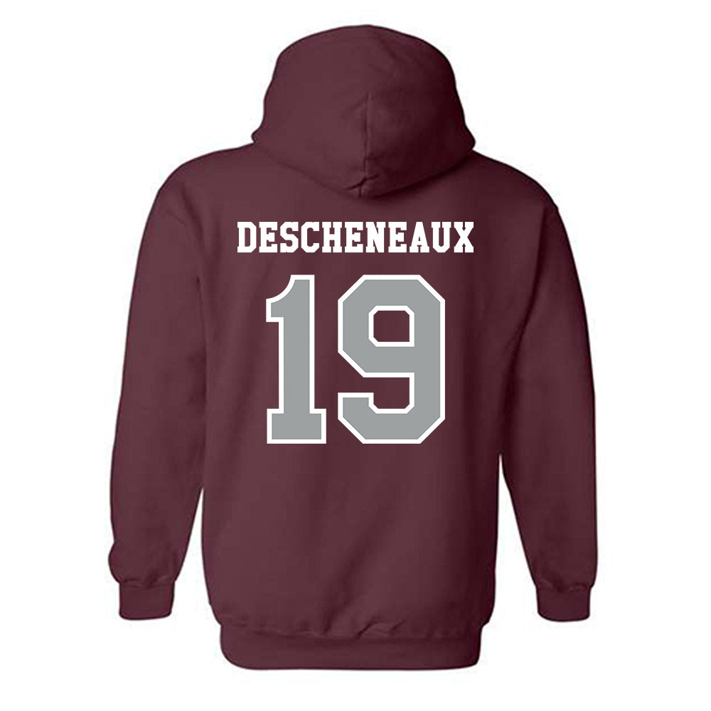 Texas A&M - NCAA Women's Soccer : Eloise Descheneaux - Classic Shersey Hooded Sweatshirt-1