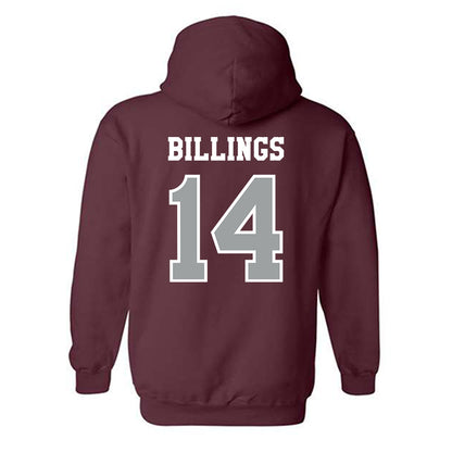 Texas A&M - NCAA Baseball : Luke Billings - Classic Shersey Hooded Sweatshirt-1