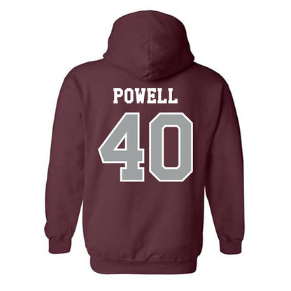 Texas A&M - NCAA Baseball : Cooper Powell - Classic Shersey Hooded Sweatshirt-1