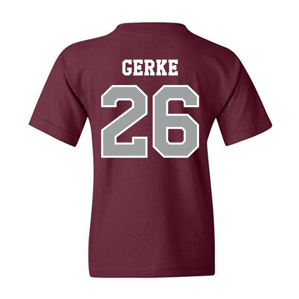 Texas A&M - NCAA Football : Layne Gerke - Classic Shersey Youth T-Shirt-1