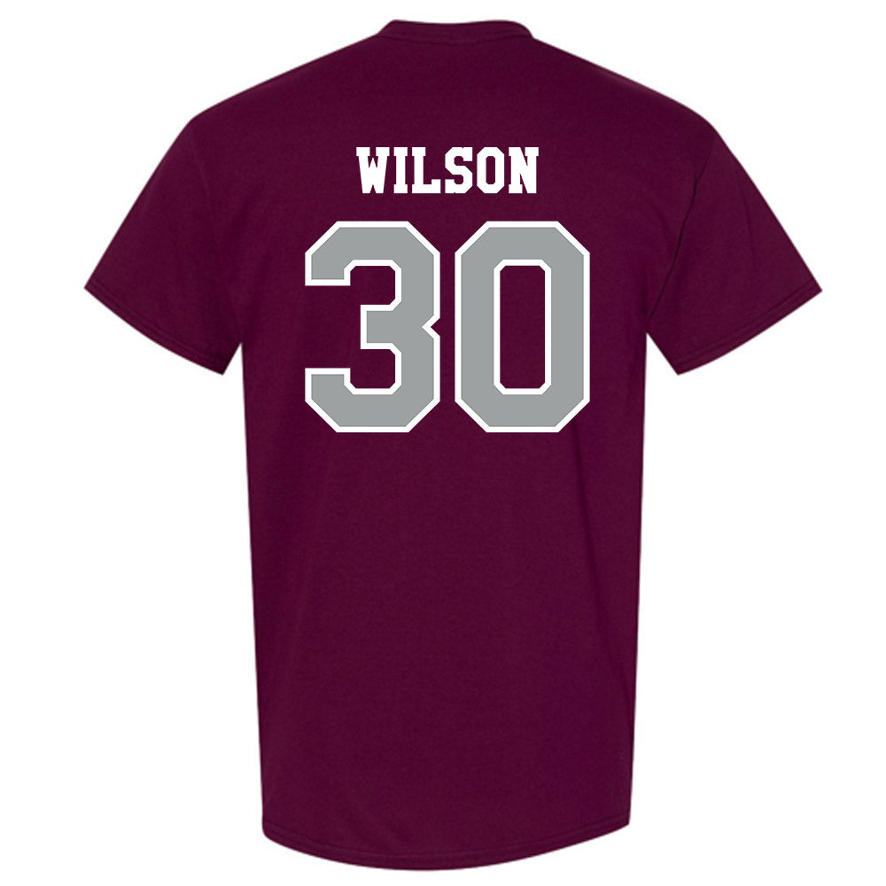 Texas A&M - NCAA Baseball : Kaiden Wilson - Classic Shersey T-Shirt-1
