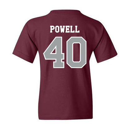 Texas A&M - NCAA Baseball : Cooper Powell - Classic Shersey Youth T-Shirt-1