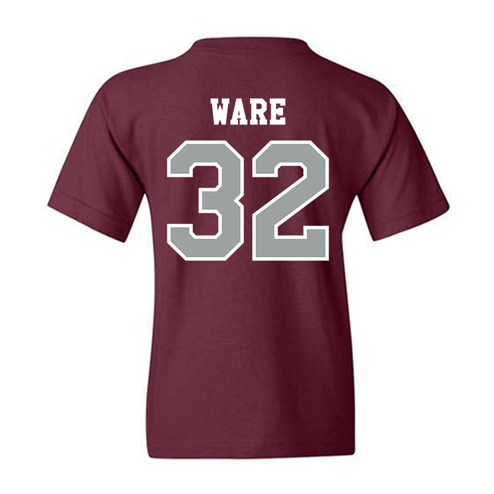 Texas A&M - NCAA Women's Basketball : Lauren Ware - Classic Shersey Youth T-Shirt-1