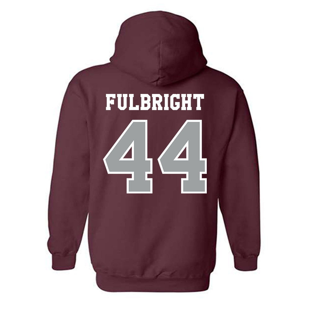 Texas A&M - NCAA Baseball : Cooper Fulbright - Classic Shersey Hooded Sweatshirt-1